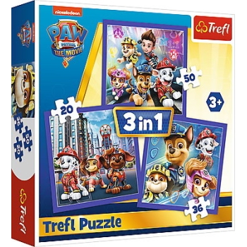 Puzzle 3w1 Psi Patrol